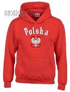 Bluza z kapturem dziecięca Polska Gotyk