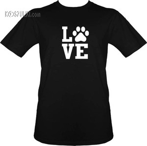 T-shirt Love dogs kocham psy