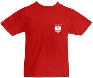 T-shirt dziecięcy- Polska mały Orzeł Czerwony