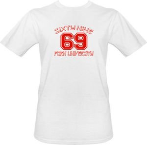 t-shirt 69 Porn University